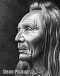 Warrior Three Eagles (Limited) Fine Art Print - 13"x16"
