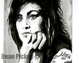 Amy Winehouse Fine Art Print - 11"x14"